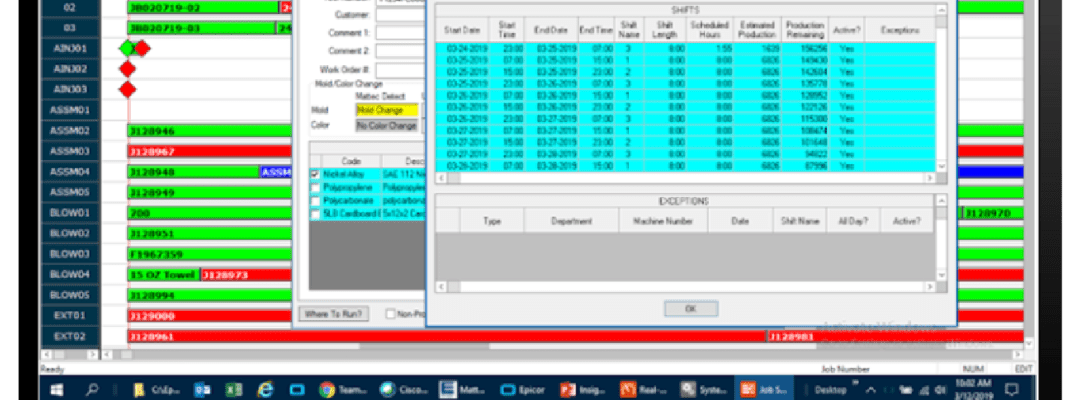 Real-Time Production Scheduling With Epicor Kinetic Advanced MES