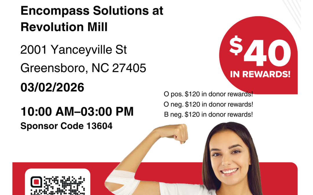 Encompass Solutions Blood Drive with The Blood Connection